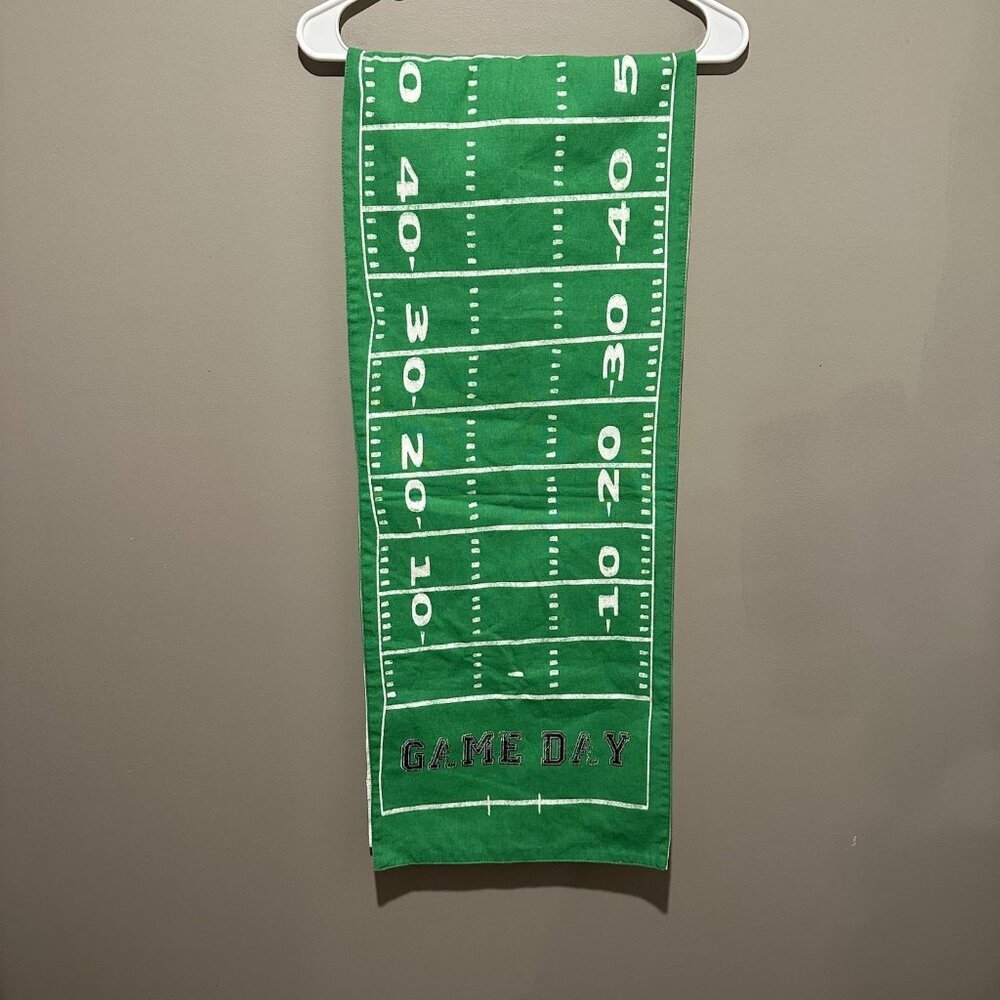 Football Field Table Runner Touchdown Game Day 66 Inch Total Length Super Bowl